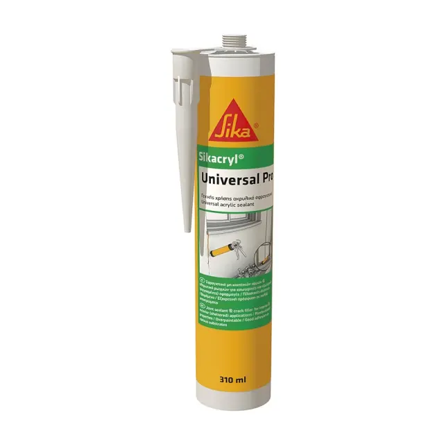 SIKA Sikacryl® Universal Pro γενικής χρήσης ακρυλικό σφραγιστικό φύσιγγα 310ml Λευκό / 96.592035
