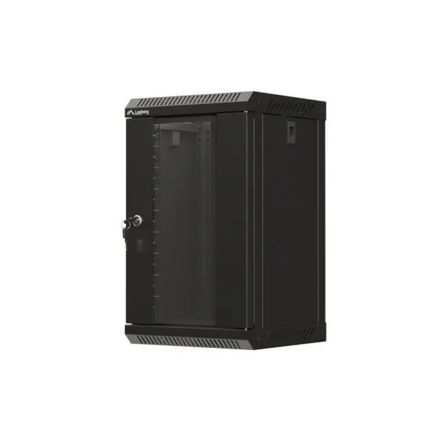 Lanberg Καμπίνα Rack 10" 9U 300x300 Black (Flat Pack) (WF11-3309-10B)