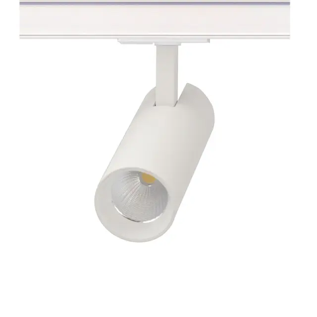 LED ΦΩΤΙΣΤΙΚΟ ΡΑΓΑΣ 230V AC 10W 3000K 1-PHASE 36° 1000LM Ra80 Φ55x153mm 5YRS ΑΜΜΩΔΕΣ ΛΕΥΚΟ / SOLINE1030W2