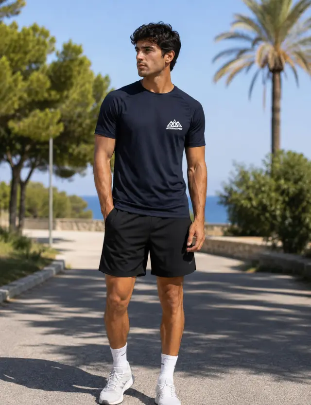 T-shirt Noshame® Navy Dry Fit - 152697 - XL