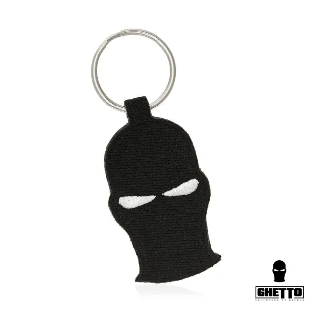 Ghetto Balaclava Keychain – Street Icon Keyring | GHETTO GREECE