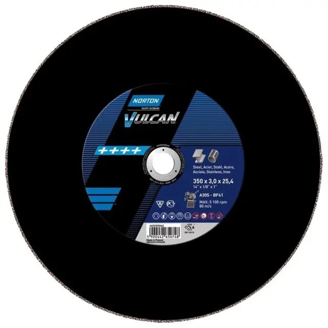 ΤΡΟΧΟΣ ΚΟΠΗΣ ΙΝΟΧ Φ350Χ3MM NORTON 66252925462