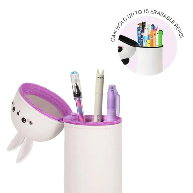 Legami® 2in1 Kawaii Κασετίνα Βαρελάκι και Μολυβοθήκη- Bunny 2