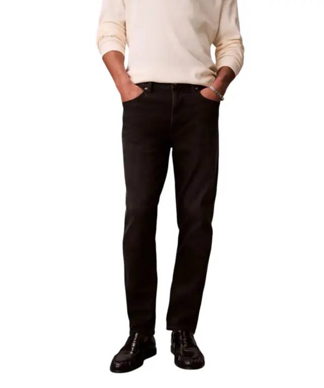Calvin Klein – Ανδρικό Jeans Classic Tapered Avery Black Stone LV04RF947G-XB0 Μαύρο - W31 L32