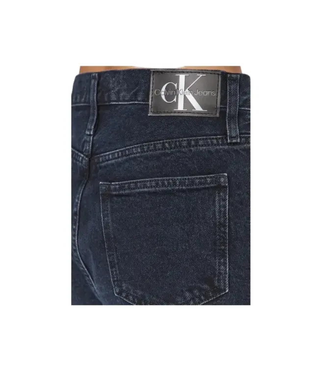 Calvin Klein - Γυναικείο Παντελόνι Τζιν Mom Fit J20J221786-1BJ Μπλε 3