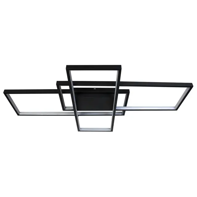 Φωτιστικό οροφής LED 120W 87,5x49,5x8,5 εκ. Μαύρο - GLOBOBOX 602156-2 3