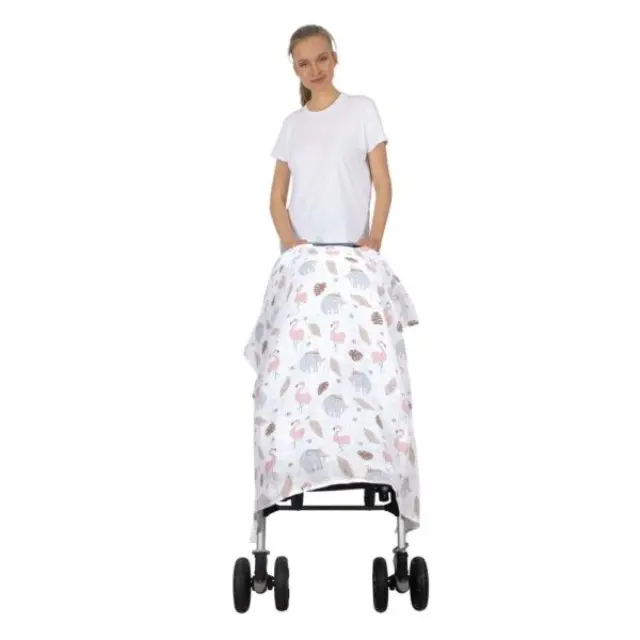 Κάλυμμα καροτσιού Sevi Bebe Flamingo 42-106