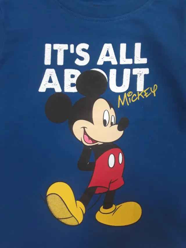 Μπλουζάκι Μακρυμάνικο It's All About Mickey Red 8020408 - 7-8 Y (128cm) 2