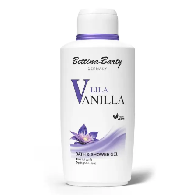 Bettina Barty Bath & Shower Gel 500ml Lila Vanilla