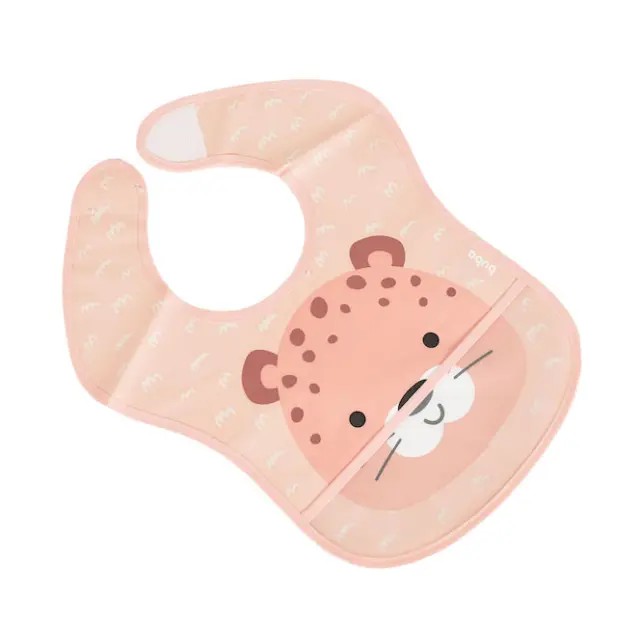 Cangaroo Σαλιάρα Σιλικόνης Bib Moody Pink 3800146271497 3