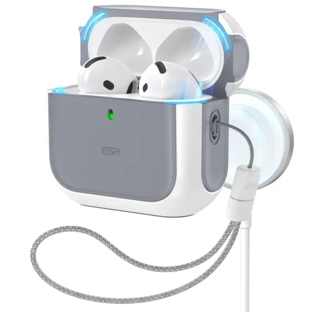 Esr Orbit Halolock Magsafe Apple Airpods 4 / 5 White 2