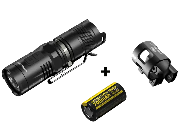 ΦΑΚΟΣ LED NITECORE MULTI TASK MT10C+LMA1+IMR18350A