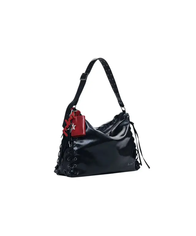 Desigual - Γυναικεία Τσάντα Ώμου/ Χιαστί Galaxy Leiria 26WAXPB0-2000 Μαύρο 3