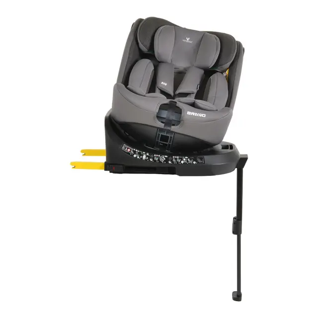 Κάθισμα Αυτοκινήτου Cangaroo Bravo i-Size 40-150cm Dark Grey 3801005153831 2