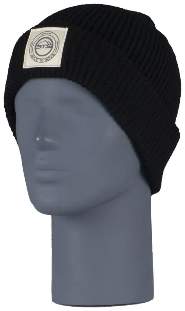 Rib Beanie Cuff 922432U Black Unisex Σκούφος GTS - 922432U-10