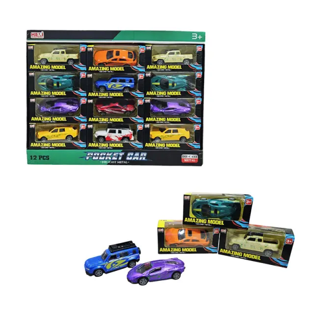 Αυτοκινητάκια 12τμχ - Toy cars 12pcs 031159