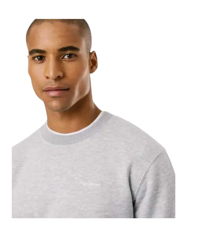 Pepe Jeans - Ανδρική Μπλούζα Φούτερ Macbeth Small Logo PM5800015-933 Γκρι 2