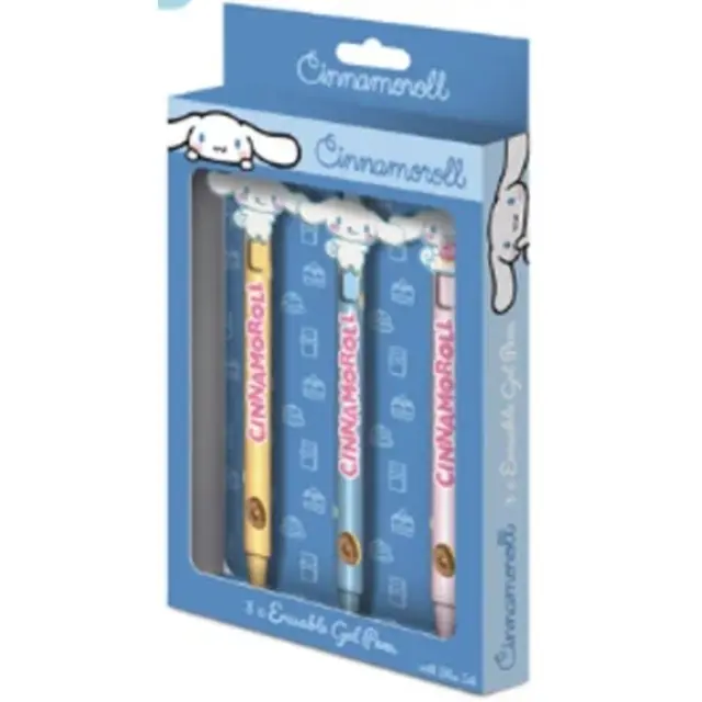Σετ 3 τμχ Στυλό που σβήνει CINNAMOROLL - 3 Head Topper Erasable Gel Pens SR2510465