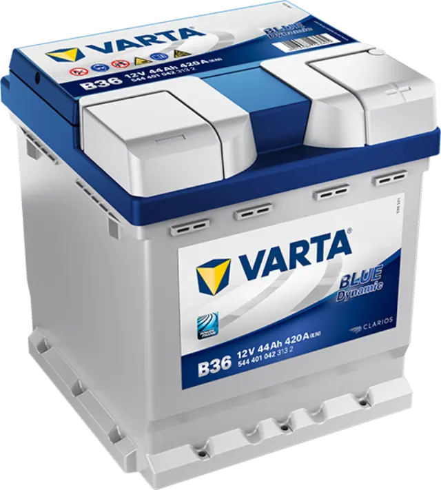 VARTA BLUELINE ΔΕΞ. ΜΠΑΤΑΡΙΕΣ B36 (44Ah/420A) 175x175x190mm