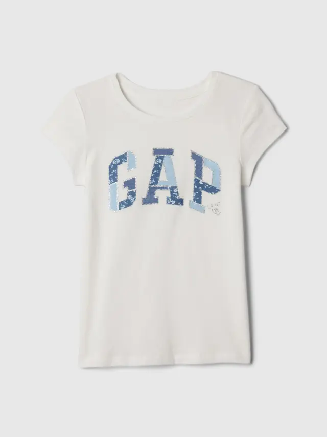 Μπλε Μπλούζα Κοντομάνικη BLUE MULTI LOGO - XS