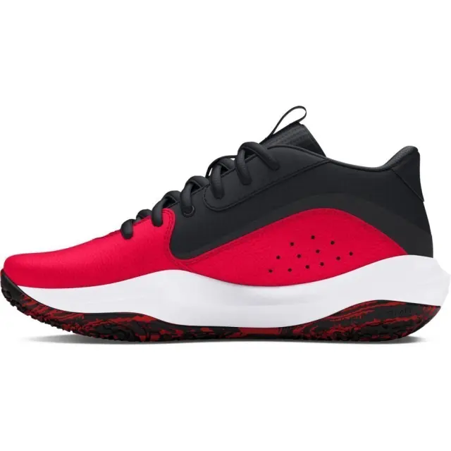 Under Armour Lockdown 7 (GS) (3028513-600) - Μαύρο-Κόκκινο 2