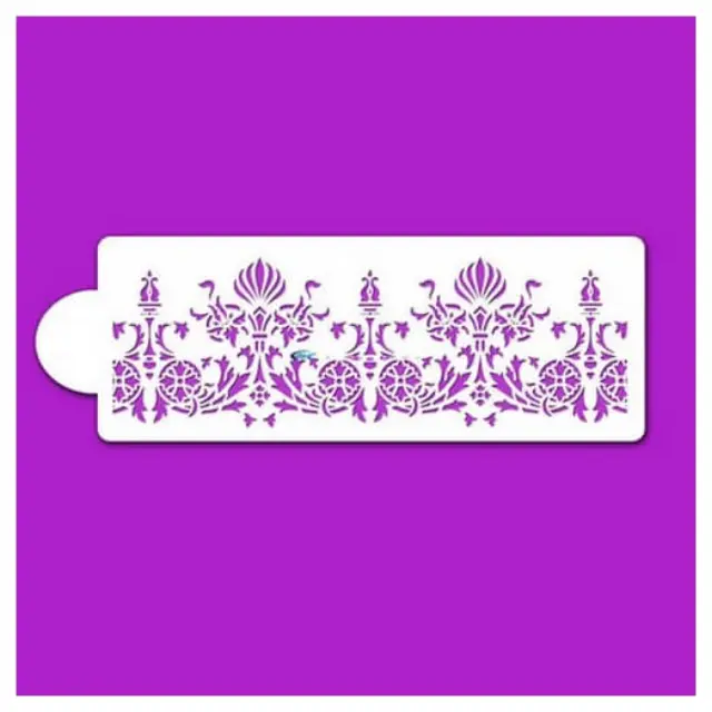 Stencil garland 35.5x12cm