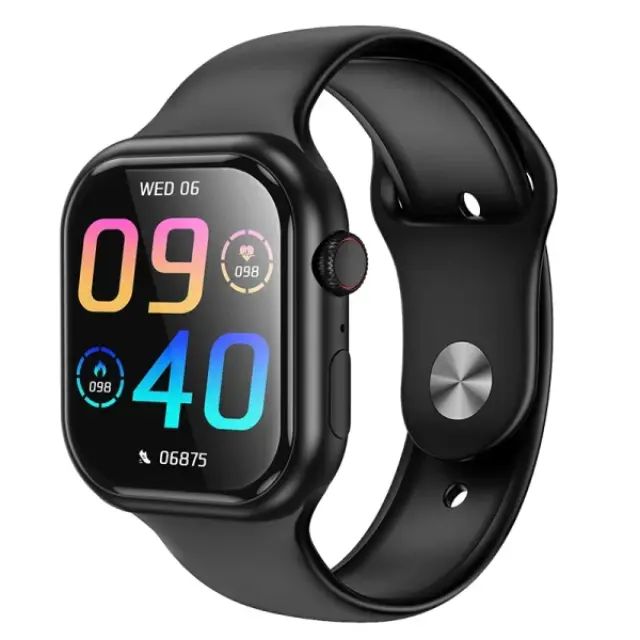 Hoco Smartwatch Bluetooth 2.02 ιντσών με λειτουργία κλήσεων και καρδιακού ρυθμού Μαύρο Y23 2