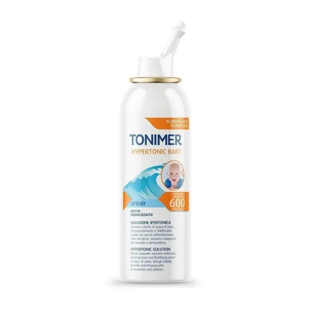 Tonimer Panthexyl Baby Spray Υπέρτονο Ρινικό Διάλυμα για Βρέφη 100 ml