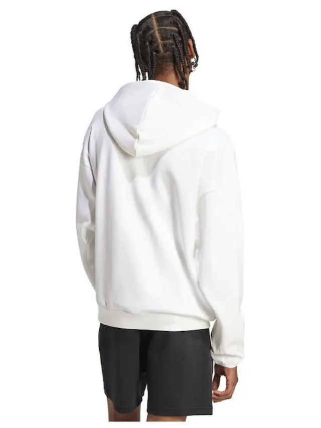 adidas Future Icons Ανδρική Ζακέτα με κουκούλα Λευκή - XL 2