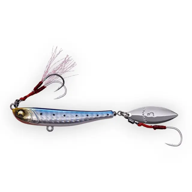 Megabass MAKIPPA Πλάνος 7gr GLOW ZEBRA 2