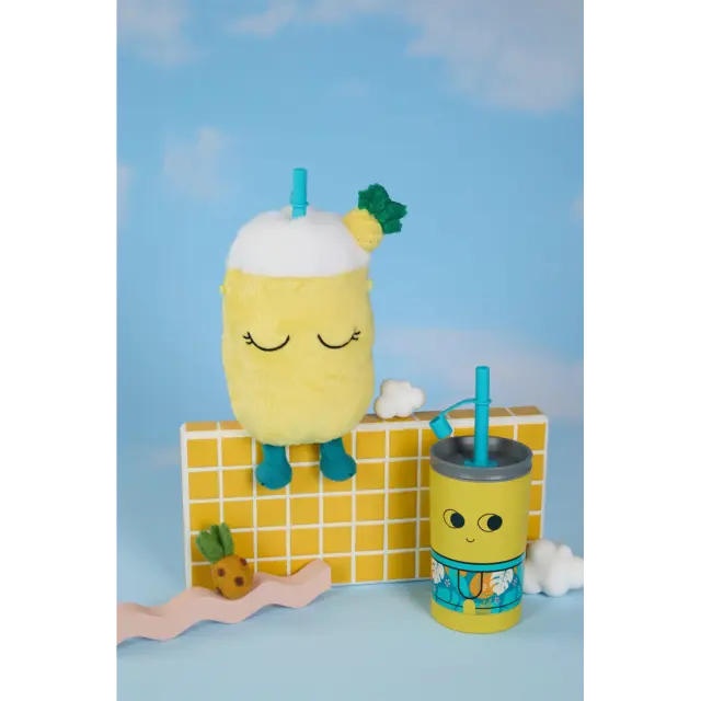 ASOBU Κούπα Θερμός Ανοξείδωτη Fuzzie - Pip The Pineapple 360 ml 3