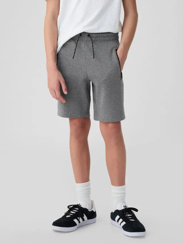 Γκρι GapFit Παιδικό Fit Tech Σορτς grey heather