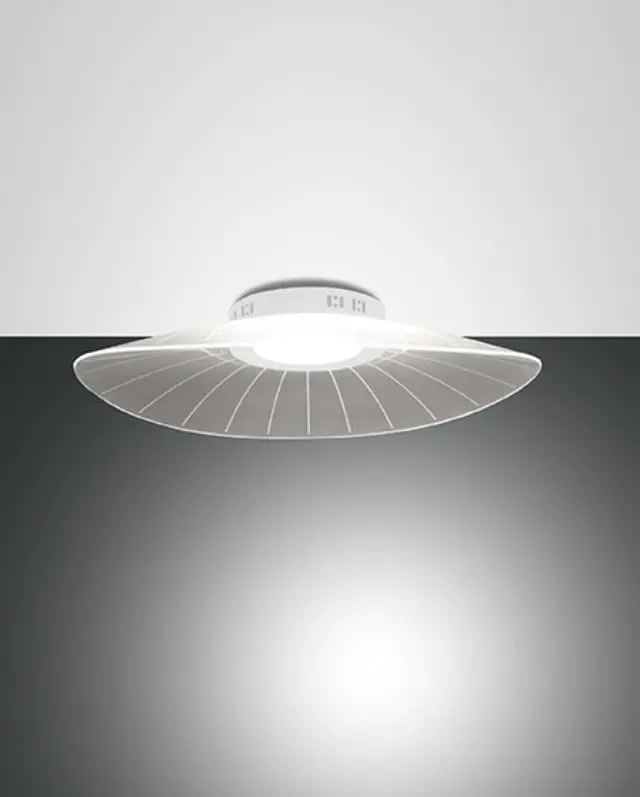 Vela 3625-61 φωτιστικό οροφής oval 43×59 Άσπρο