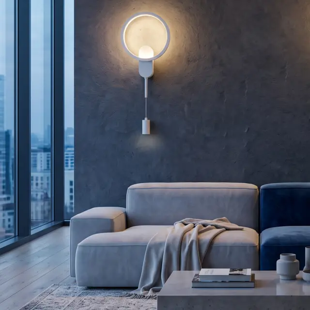 ΕΠΙΤΟΙΧΙΟ ΦΩΤΙΣΤΙΚΟ LED ACA KY011BFWH LOOP ΑΜΜΩΔΕΣ ΛΕΥΚΟ ΑΛΟΥΜΙΝΙΟ + ΣΙΛΙΚΟΝΗ 15W 2800K-3200K-4000K 480 LM IP20 250MM / KY011BFWH 2