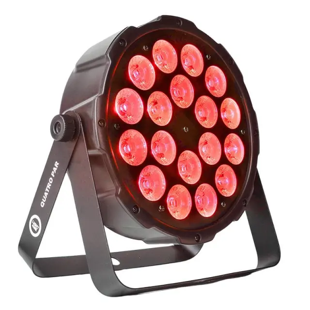 LIGHT4ME QUATRO PAR 18x10W RGBW stage spotlight LED lighting for event light decoration