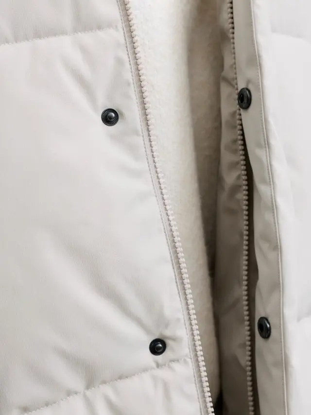 JJESOHO PUFFER HOOD AW26 SN - Dove 2