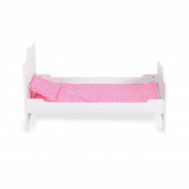 MONI TOYS - Doll Wooden Bed PH12B019 - 3800146222536 3