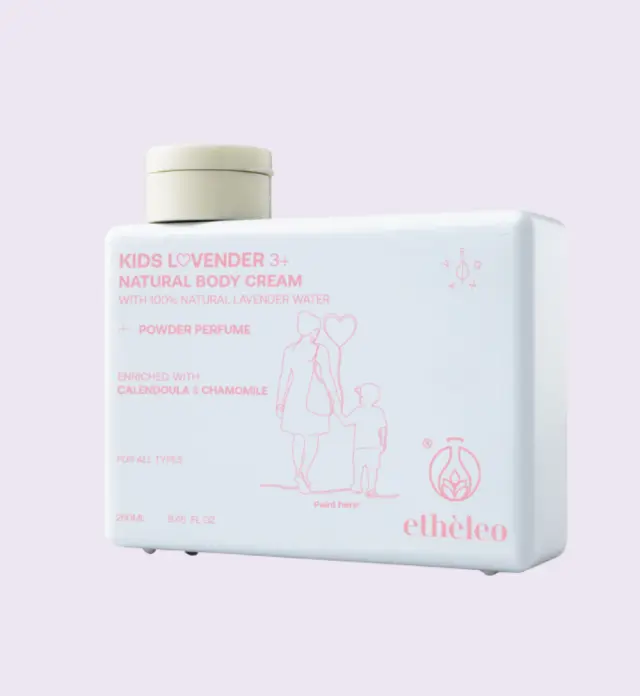 Etheleo Kids Lovender 3+ Natural Body Cream 250ml