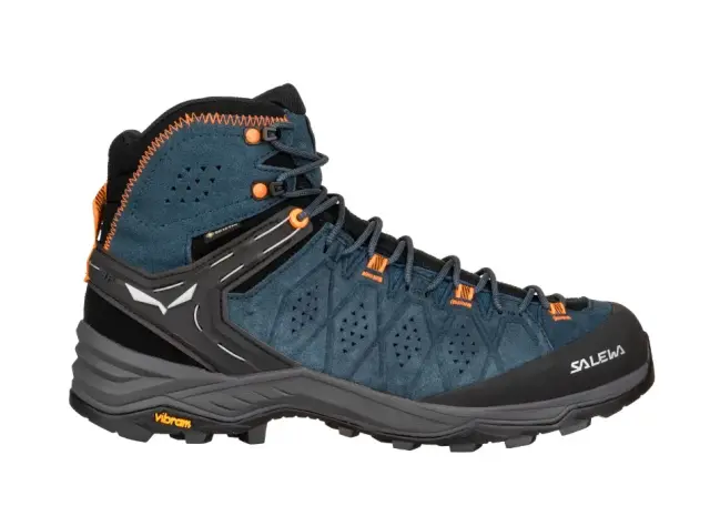 Salewa Ms Alp Trainer 2 Mid Gore-tex Blue Dark Denim Αδιάβροχο Μποτάκι Ορειβασίας - 46 2