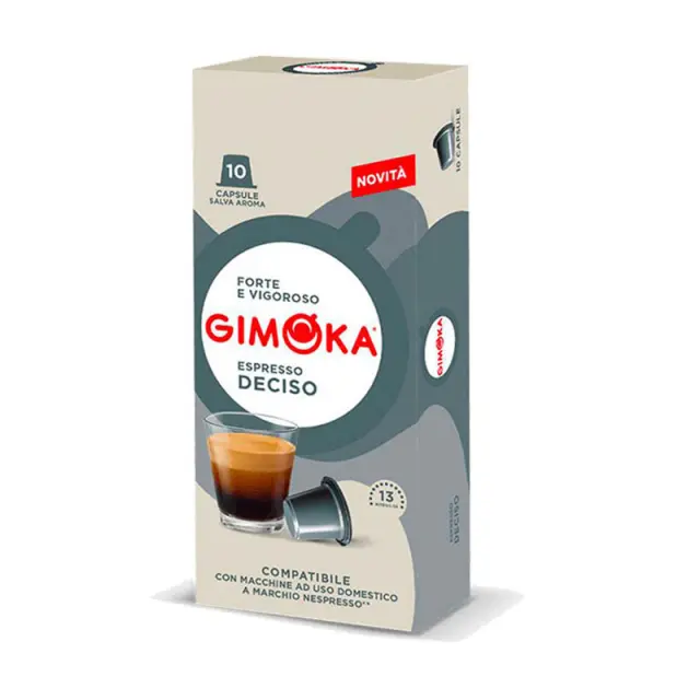 Gimoka Deciso Κάψουλες Nespresso 10τμχ