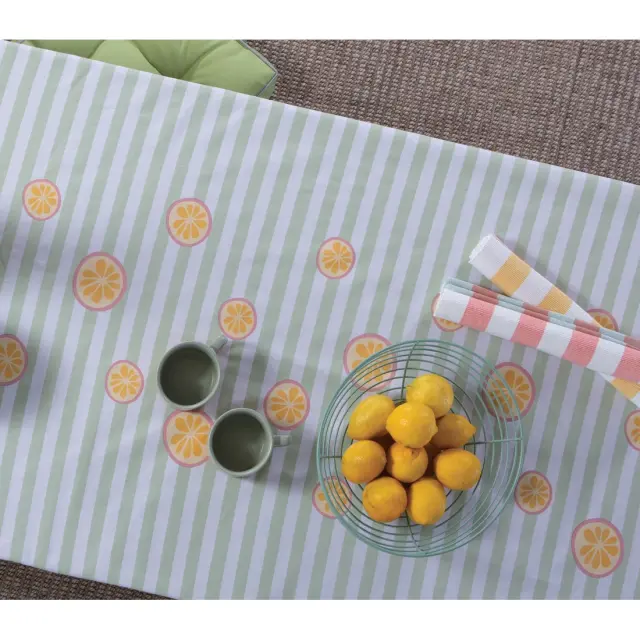 Τραπεζομάντηλο Αλέκιαστο Nef-Nef Lemonade Mint 140x240 2