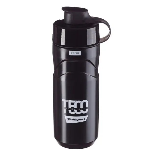POLISPORT T500 ΠΑΓΟΥΡΙ-ΘΕΡΜΟΣ ΠΟΔΗΛΑΤΟΥ 500ml ΜΑΥΡΟ