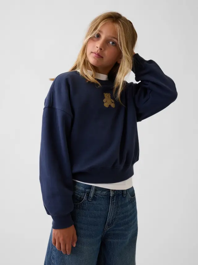 Παιδικό Φούτερ VintageSoft Vintage navy