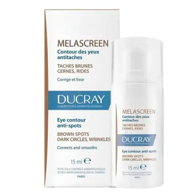 Ducray Melascreen Eye Contour Anti-Spots Κρέμα Ματιών κατά των Κηλίδων & των Μαύρων Κύκλων, 15ml