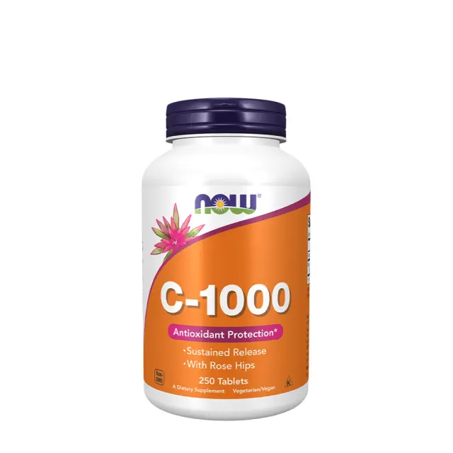 Now Foods Vitamin C-1000 Sustained Release 250 Tablets