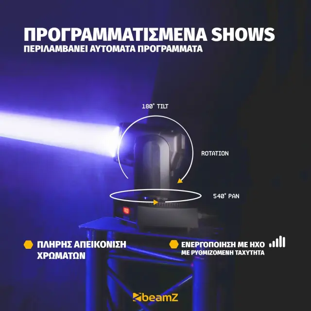 BEAMZ PANTHER 85 KINOYMENH ΚΕΦΑΛΗ BEAM 3