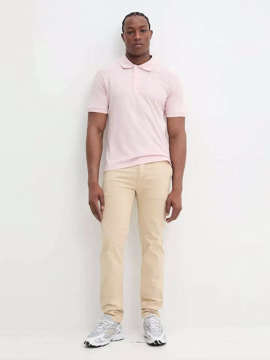 Guess Polo Μπλούζα Κοντομάνικη Ροζ Ροζ - XXL 3