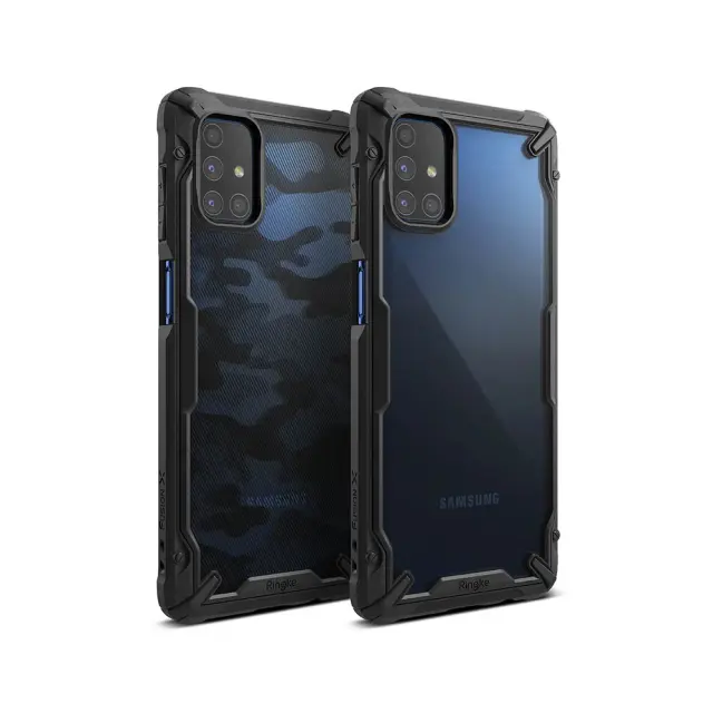 Θήκη Ringke Fusion X Samsung Galaxy M51 Camo Black 2