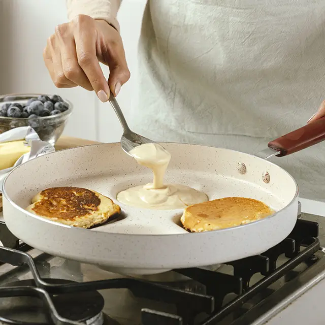 NAVA - Τηγάνι pancake "Terrestrial" με αντικολλητική επίστρωση granite 26cm 3