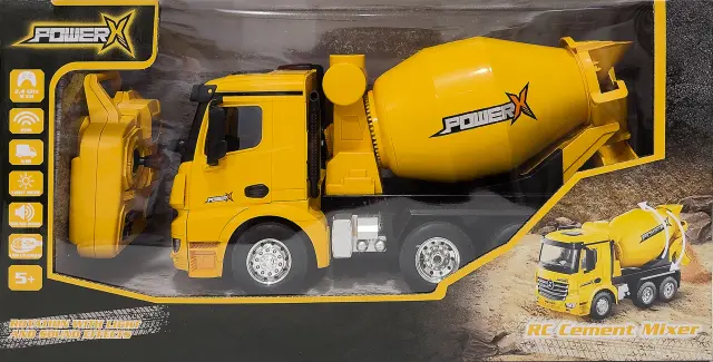 Power X - RC Cement Mixer - (20343) - Toys